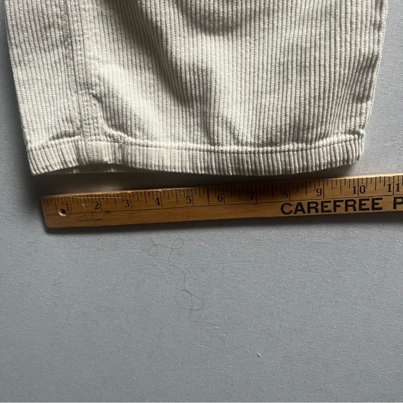 BDG High & Wide Corduroy Pants Cream Size 26 - Picture 11 of 11